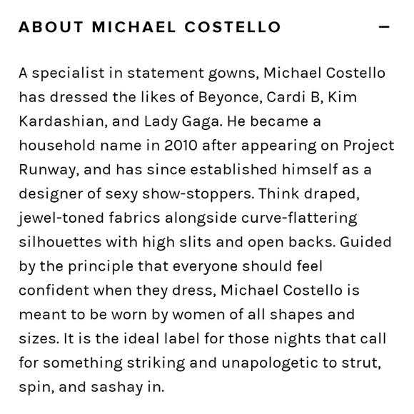 P R I C E ⬇️ Revolve x Michael Costello Metallic Gold Halter Midi Dress NWT - Picture 9 of 11